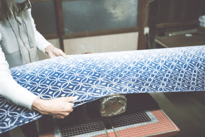 kỹ thuật nhuộm Arimatsu Narumi Shibori 2 kỹ thuật nhuộm Arimatsu Narumi Shibori 2